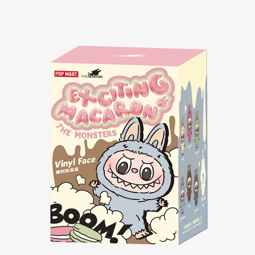 Pop Mart Exciting Macaron Vinyl Face